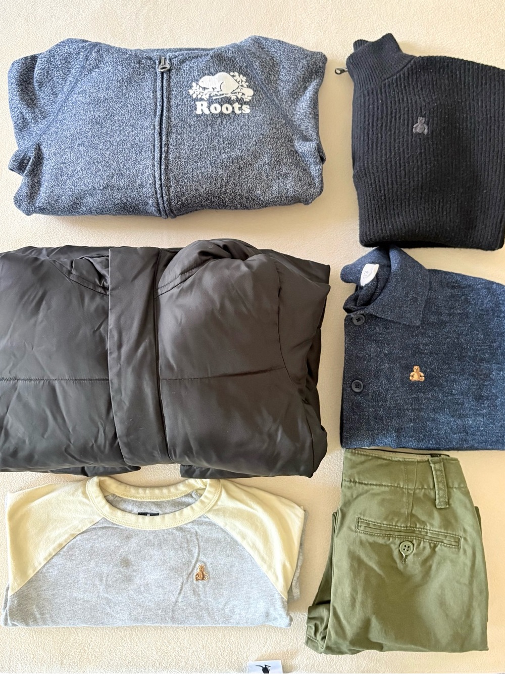MINI | GAP + Roots Boys Bundle | Size 5–6 | Winter Layers + Parka